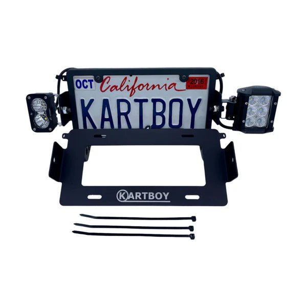 Kartboy License Plate Light Mount - KB-055-PL-LIGHT - Subimods.com