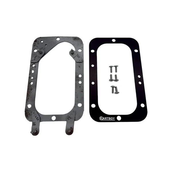 Kartboy No Trim Shifter Surround 2002 - 2014 WRX / 2004 - 2021 STI / 1998 - 2008 Forester / 2006 - 2009 Legacy GT / 1998 - 2001 Impreza RS / 2003 - 2006 Baja - KB-003-SRND - Subimods.com