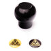 Kartboy Shift Knob Aluminum Black 6 Speed Subaru Models - KB-014-B-6SPD - Subimods.com