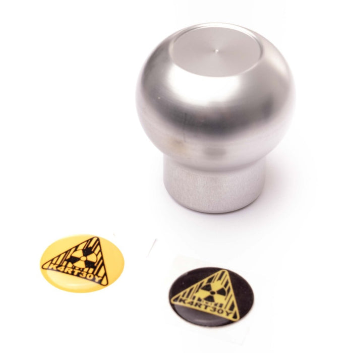 Kartboy Shift Knob Aluminum Silver 6 Speed Subaru Models - KB-014-C-6SPD - Subimods.com