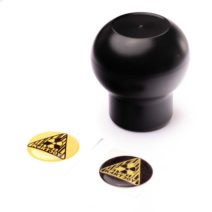 Kartboy Shift Knob Delrin Black 6 Speed Subaru Models - KB-014-BD-6SPD - Subimods.com