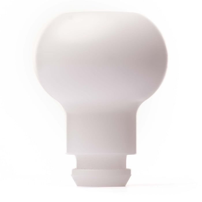 Kartboy Shift Knob Delrin White 5 Speed Subaru Models - KB-015-WD-5SPD - Subimods.com