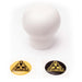 Kartboy Shift Knob White Delrin 6 Speed Subaru Models - KB-015-WD-6SPD - Subimods.com