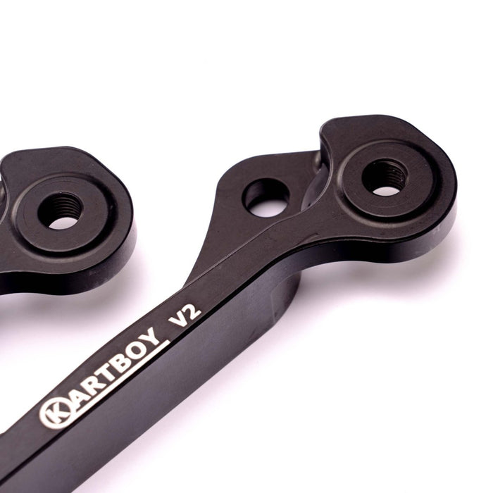 Kartboy V2 Big Brake Adapters 2 Pot Rear 1998 - 2007 Impreza / 2002 - 2005 WRX / 2000 - 2009 Legacy / 2000 - 2008 Forester - KB-016-2POT-V2 - Subimods.com