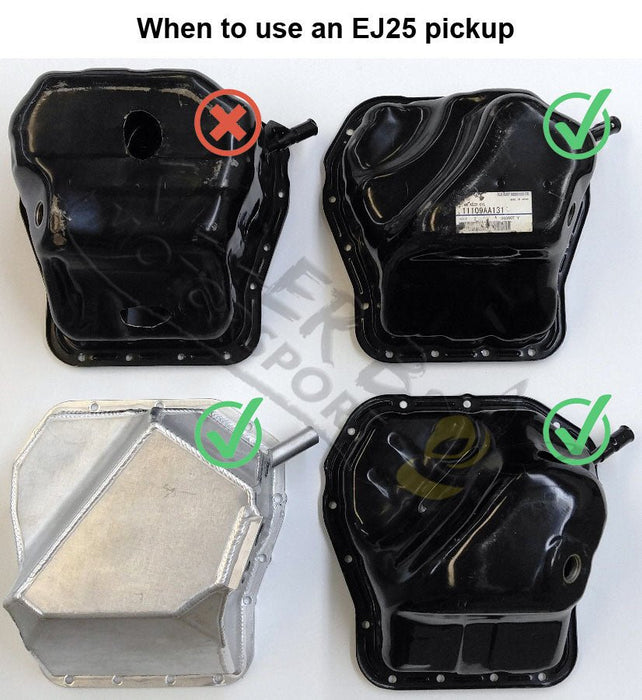 Killer B Motorsport High Flow Oil Pickup and Baffle Combo 2002 - 2014 WRX / 2004 - 2021 STI / 2005 - 2009 Legacy GT / 2004 - 2013 Forester XT - HF - EJWT - Subimods.com