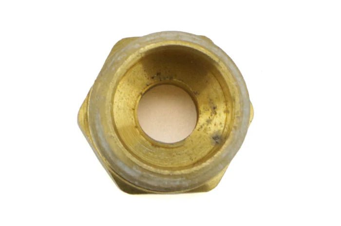 Killer B Motorsport Oil Temperature Sensor Adapter Brass 1/2NPT To 1/8NPT - NPTNPT - Subimods.com