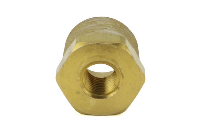 Killer B Motorsport Oil Temperature Sensor Adapter Brass 1/2NPT To 1/8NPT - NPTNPT - Subimods.com