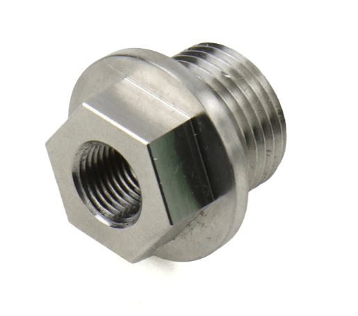 Killer B Motorsport Oil Temperature Sensor Adapter M18 To 1/8NPT - M18NPT - Subimods.com