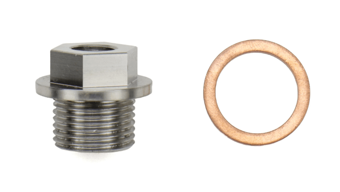 Killer B Motorsport Oil Temperature Sensor Adapter M18 To 1/8NPT - M18NPT - Subimods.com