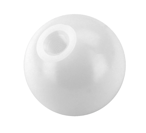 Killer B Motorsport WRC Style Round Shift Knob White 6 Speed Subaru Models - PART Y - Subimods.com