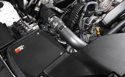 K&N Charge Pipe Gunmetal Grey 2022 - 2025 WRX - 77 - 1017KC - Subimods.com