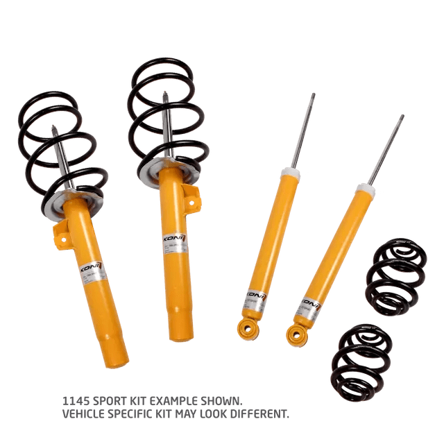 Koni Sport Yellow Strut and Spring Kit Front and Rear 2013 - 2025 BRZ / 2022 - 2024 GR86 / 2013 - 2016 FR - S / 2017 - 2020 GT86 - 1145 1053 - Subimods.com