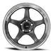 Konig Hyperspec Anthracite Metallic w/ Machined Lip 17x9 5x100 40mm Offset - HP97510406 - Subimods.com