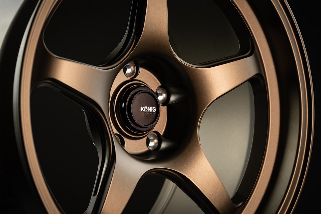 Konig Hyperspec Matte Bronze 17x8 5x100 40mm Offset - HP87510408 - Subimods.com