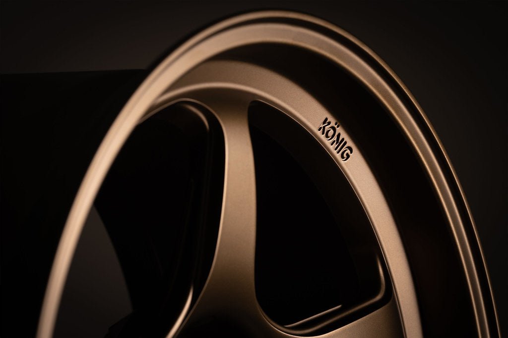 Konig Hyperspec Matte Bronze 19x9.5 5x114.3 +35mm Offset - HP99514358 - Subimods.com
