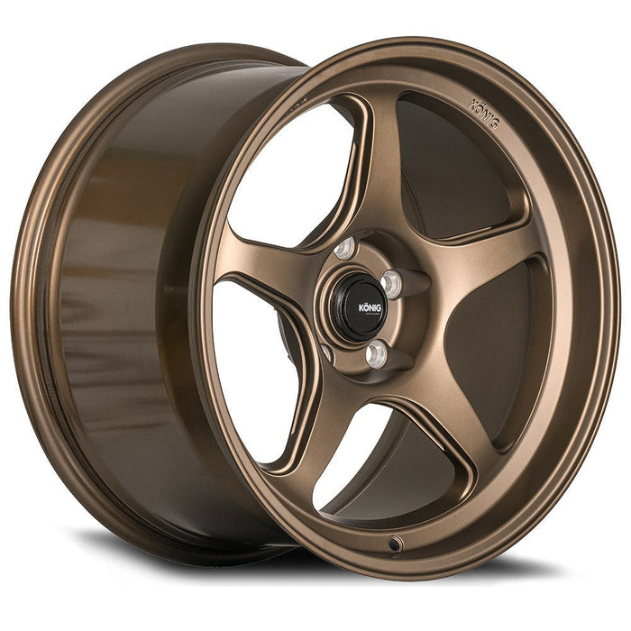 Konig Hyperspec Matte Bronze 19x9.5 5x114.3 +35mm Offset - HP99514358 - Subimods.com