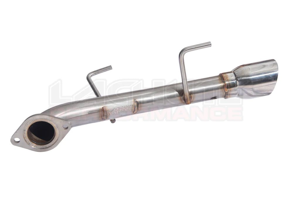Lachute Performance Stainless Steel Axle Back w/ Double Wall Polished Tip 2017 - 2022 Impreza Sedan - FLP - IMP - MD - 17+SD - Subimods.com