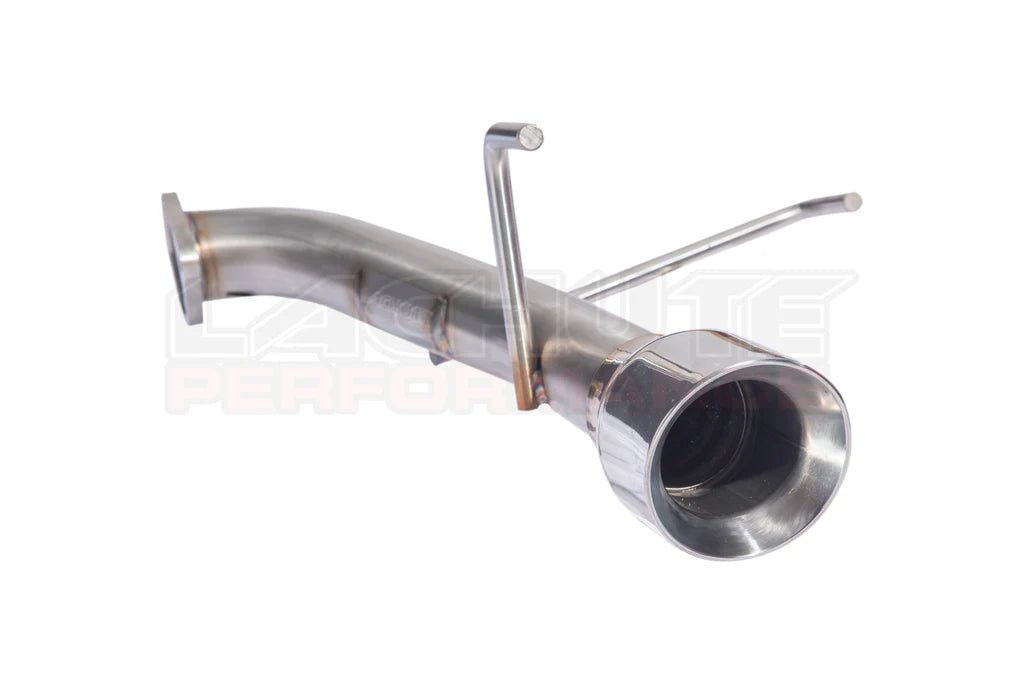 Lachute Performance Stainless Steel Axle Back w/ Double Wall Polished Tip 2017 - 2022 Impreza Sedan - FLP - IMP - MD - 17+SD - Subimods.com
