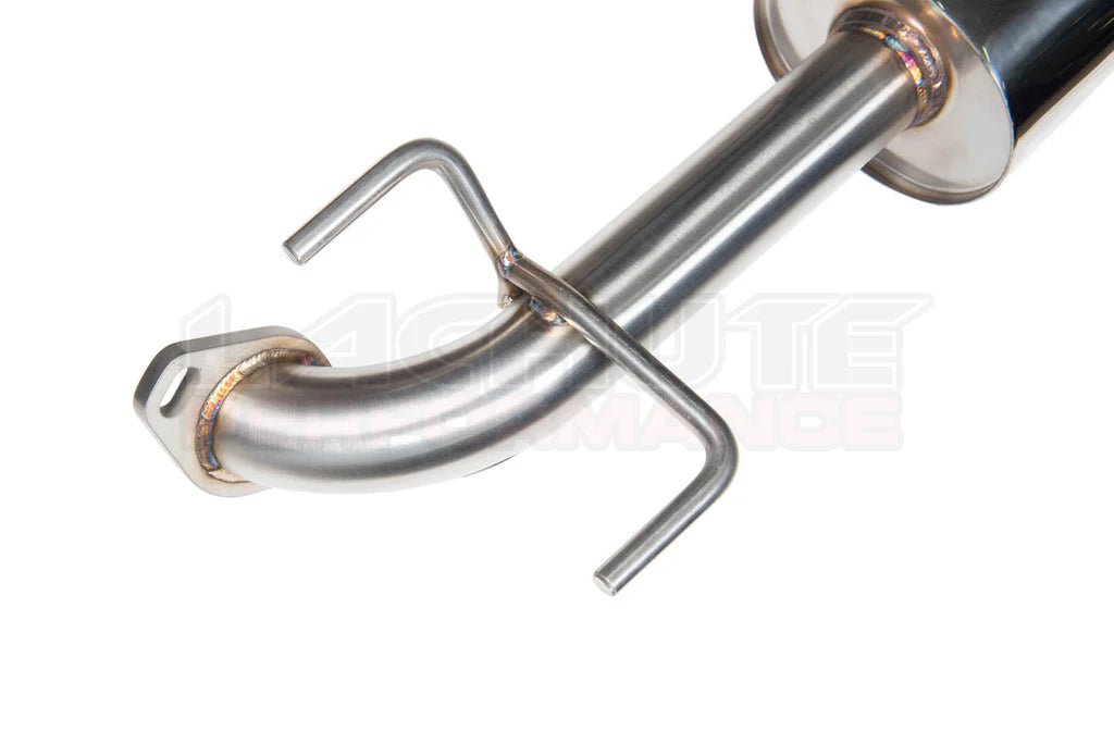 Lachute Performance Stainless Steel Muffled Axle Back w/ Carbon Cover and Double Wall Polished Tip 2018 - 2024 Crosstrek - FLP - CTA - AB - 18+C - Subimods.com
