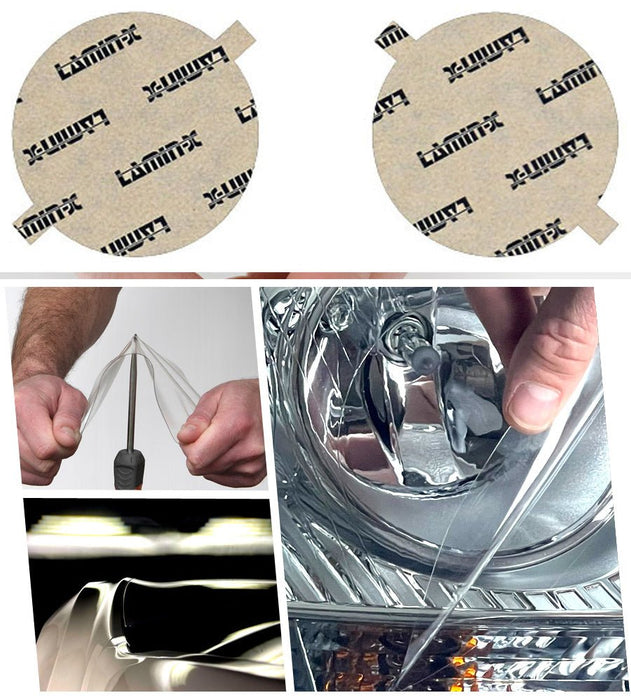 Lamin - X Fog Light Overlays 1998 - 2001 Impreza - S105CL - Subimods.com