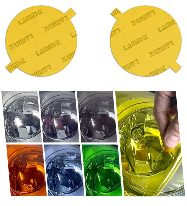 Lamin - X Fog Light Overlays 1998 - 2001 Impreza - S105Y - Subimods.com