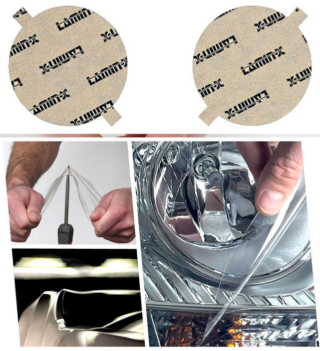 Lamin - X Fog Light Overlays 2000 - 2004 Outback - S111CL - Subimods.com