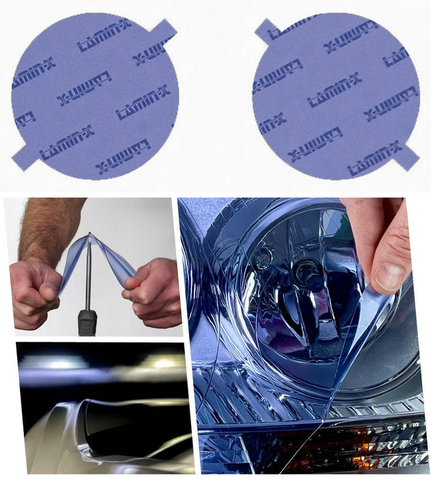 Lamin - X Fog Light Overlays 2002 - 2003 WRX - S101B - Subimods.com