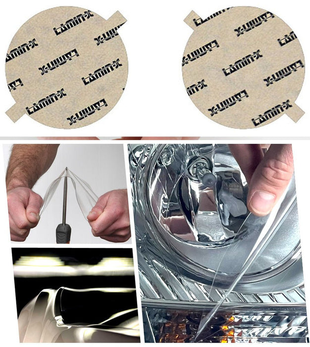 Lamin - X Fog Light Overlays 2002 - 2003 WRX - S101CL - Subimods.com
