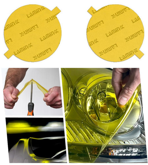 Lamin - X Fog Light Overlays 2002 - 2003 WRX - S101Y - Subimods.com
