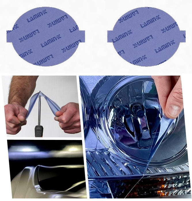 Lamin - X Fog Light Overlays 2003 - 2005 Forester - S108B - Subimods.com