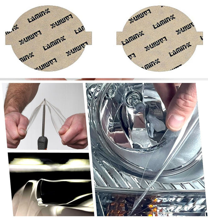 Lamin - X Fog Light Overlays 2003 - 2005 Forester - S108CL - Subimods.com