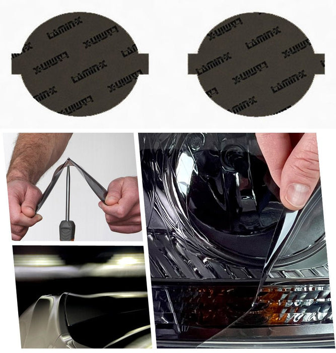Lamin - X Fog Light Overlays 2003 - 2005 Forester - S108G - Subimods.com