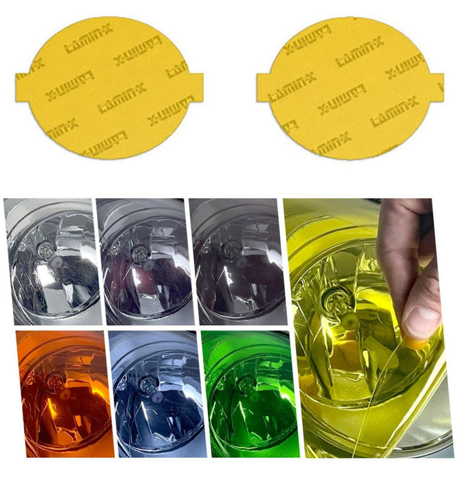 Lamin - X Fog Light Overlays 2003 - 2005 Forester - S108Y - Subimods.com