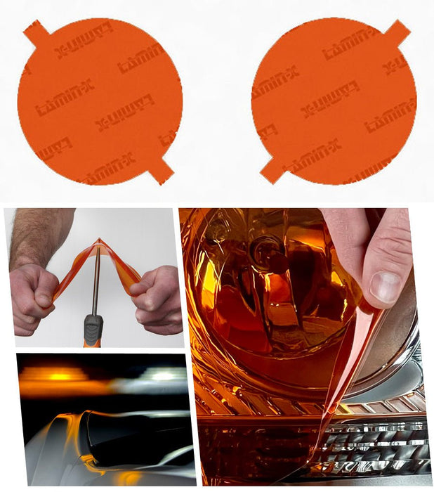 Lamin - X Fog Light Overlays 2003 - 2006 Baja - S121A - Subimods.com