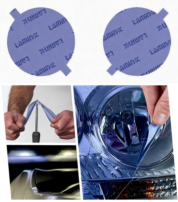 Lamin - X Fog Light Overlays 2003 - 2006 Baja - S121B - Subimods.com