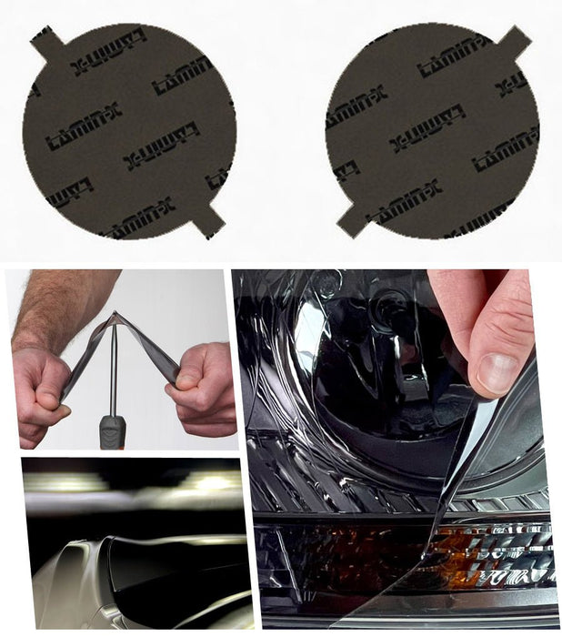 Lamin - X Fog Light Overlays 2003 - 2006 Baja - S121G - Subimods.com