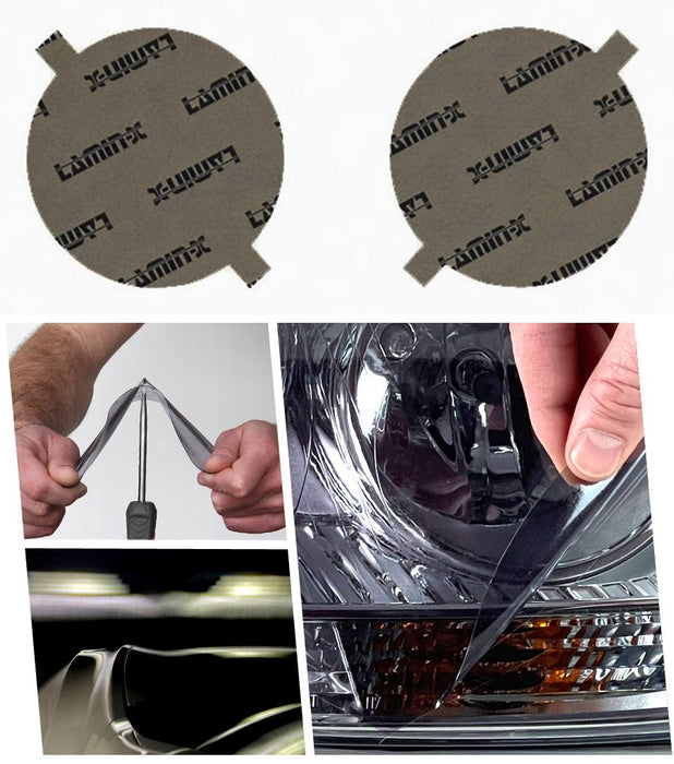 Lamin - X Fog Light Overlays 2003 - 2006 Baja - S121T - Subimods.com
