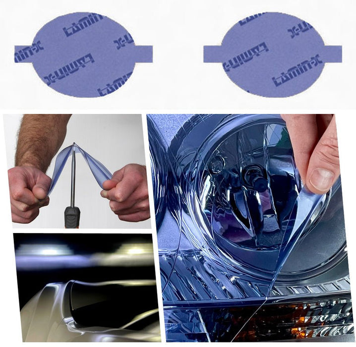 Lamin - X Fog Light Overlays 2004 - 2005 WRX / 2004 - 2005 STI - S104-1B - Subimods.com