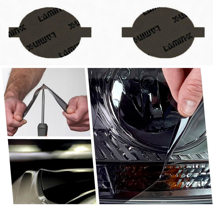 Lamin - X Fog Light Overlays 2004 - 2005 WRX / 2004 - 2005 STI - S104-1G - Subimods.com