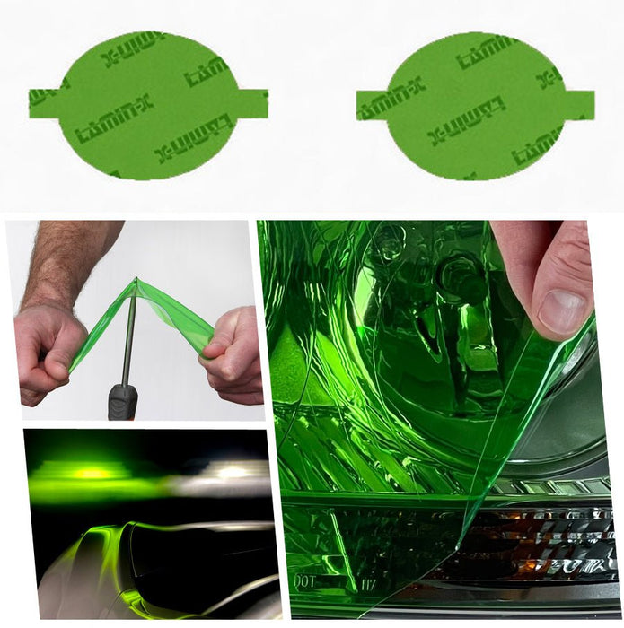 Lamin - X Fog Light Overlays 2005 - 2007 Legacy - S109GR - Subimods.com
