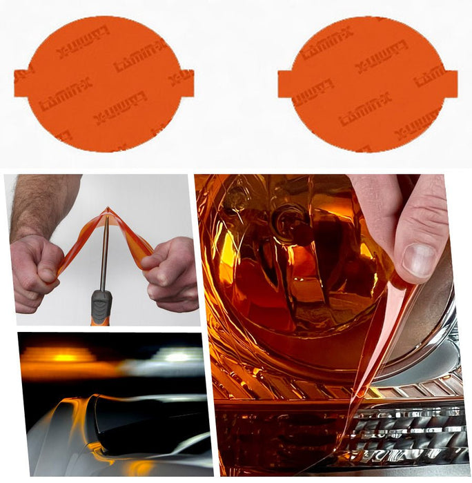 Lamin - X Fog Light Overlays 2005 - 2007 Outback - S110A - Subimods.com