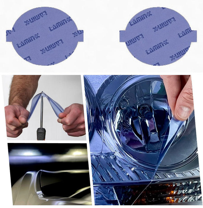 Lamin - X Fog Light Overlays 2005 - 2007 Outback - S110B - Subimods.com