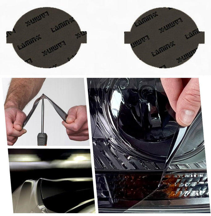 Lamin - X Fog Light Overlays 2005 - 2007 Outback - S110G - Subimods.com