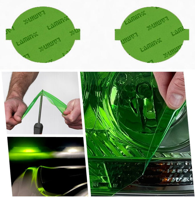 Lamin - X Fog Light Overlays 2005 - 2007 Outback - S110GR - Subimods.com