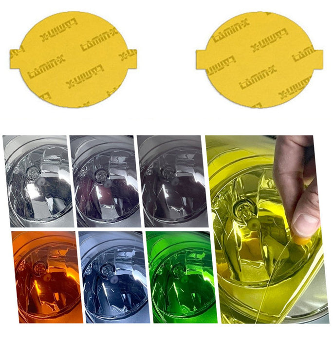 Lamin - X Fog Light Overlays 2005 - 2007 Outback - S110Y - Subimods.com