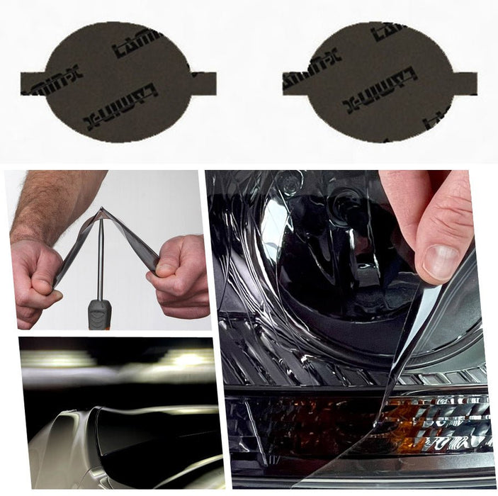 Lamin - X Fog Light Overlays 2006 - 2007 WRX - S114G - Subimods.com