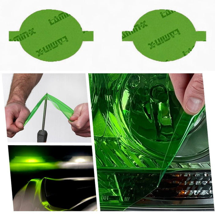 Lamin - X Fog Light Overlays 2006 - 2007 WRX - S114GR - Subimods.com