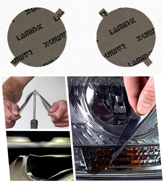 Lamin - X Fog Light Overlays 2006 - 2008 Forester - S115T - Subimods.com
