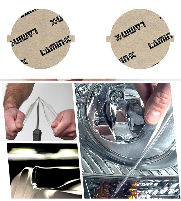 Lamin - X Fog Light Overlays 2008 - 2009 Legacy - S117CL - Subimods.com