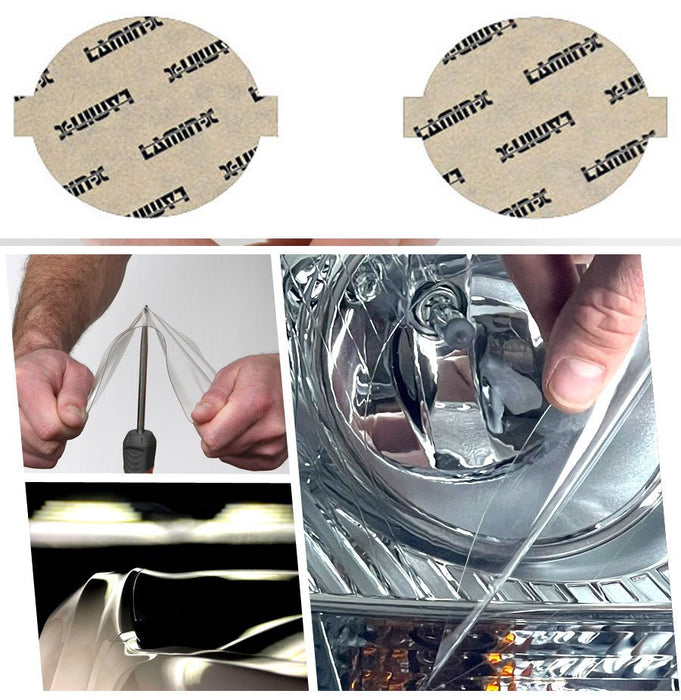 Lamin - X Fog Light Overlays 2008 - 2009 Outback - S119CL - Subimods.com